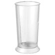 Blender de mana 600 W, 2 viteze, 700 ml, cutite inox