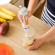 Blender de mana 600 W, 2 viteze, 700 ml, cutite inox