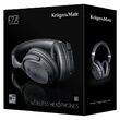 Casti Over the Ear pliabile, K&M, Wireless, Bluetooth, Active noise reduction, Conectare la 2 dispozitive, Microfon, diametru difuzor 40mm