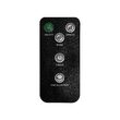 Ventilator cu picior, Telecomanda, Alb, diametru 20 cm, Inaltime 88 cm, 3 viteze, lumina Led