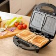 Sandwich maker 5in1, 700 W, 5 Placi Antiaderente pentru vafe, sandwich