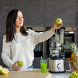 Storcator de fructe Slow juicer, 65 rpm, 200 W, 5 trepte de viteza, capacitate recipient 0.5 l