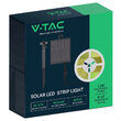 Kit banda led cu incarcare solara, 3000K, IP67, 120 lm/m, lungime 5 m