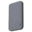 Powerbank super-slim, 10000mAh, Incarcare Wireless, 1xUSB, 1xUSB-C, Gri