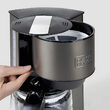 Cafetiera programabila 12 cesti, 1000 W, bol din sticla, capacitate 1.25 l, functie reincalzire si anti-picurare