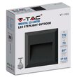 Aplica led pentru scari, 50 lm, 2 W, Lumina calda, 124x124x27 mm