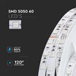 Banda led SMD5050, RGB, 60LED/m, IP20, 5m, latime 10 mm, 830 lm/m