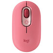 Mouse wireless optic, rezolutie 4000 dpi, 4 butoane, USB, Roz