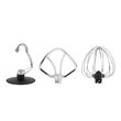 Mixer cu bol Teesa 1400 W, 6 viteze, Mecanism de înclinare automata, Funcția de impuls, Alb