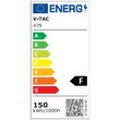 Proiector led, 150W, 4000K, IP65, 12000 lm, dimensiune 404x322x52 mm, Alb, cip Samsung