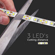 Banda led SMD3528, 120 LED/m, 6500K, IP20, lungime 5 m