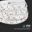 Banda led SMD5050 RGB, 60 led/m, IP65, lungime 5m