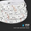 Banda led SMD5050, 60LED/m, ROSU, IP20, 5m, 900 lm/m