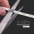 Banda led smd3528, 120 led/m, lumina Calda 3000K, IP65, lungime 5m, 800 lm/m