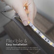 Banda led, lungime 5 m, IP20, lumina rece 6400K