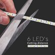 Banda led SMD5050, 60LED/m, RGB si Alb cald, IP20, 5m, 12VDC, 357 lm/m