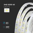 Banda led SMD5050, 24VDC, 60LED/m, 4000K, IP65, 5m, 830 lm/m