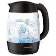 Fierbator electric cordless, Sticla 1.7l, putere 2200 W, cana gradata, lumina led