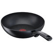 Tigaie anti-aderenta Tefal Wok, diametru 28 cm, invelis titan