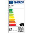 TUB LED T8 G13 PLASTIC 18W 120CM 6400K ALB RECE, CIP SAMSUNG