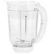 Blender de masa cu 2 viteze, Alb, putere 500 W, capacitate bol 1.5 l