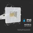 Proiector led, 20 W, 1620 lm, 4000 K, IP65, Aluminiu, Alb
