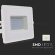 Proiector led, 50W, 6500K, IP65, 4300 lm, Alb, aluminiu