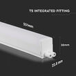 Corp de iluminat comercial T5, 7W, Lungime 60 cm, 4000K, IP20, cip Samsung
