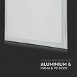 Panou led 40W, patrat 60x60cm, 4500k alb neutru, 4950 lm, Aluminiu, IP20