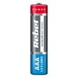 Set 2 baterii alcaline R3, AAA, 1.5 V, in blister