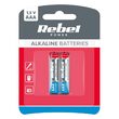 Set 2 baterii alcaline R3, AAA, 1.5 V, in blister