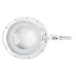 Lupa cu lampa led, 5x, diametru 5 inch, 10 W, 6500 K, prindere de masa