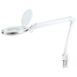Lupa cu lampa led, 5x, diametru 5 inch, 10 W, lentila sticla, 730 lm, prindere de masa