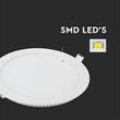Plafoniera led rotunda, incorporabila, 12W, 4000k alb neutru, 1160 lm