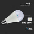 Bec led, forma A65, E27, putere 15W, 4000K Alb neutru
