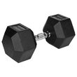 Gantera din fonta cauciucata 27.5 Kg