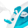 Fier de calcat, talpa ceramica, 2000 W, Abur, functie auto-curatare