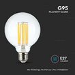 BEC E27 G95 CU FILAMENT LED 6W 2700K