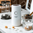 Rasnita electrica de cafea, Adler 150 W, 75 g, 2 lame inoxidabile, Alb