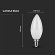BEC LED E14 3.7W 3000K ALB CALD
