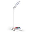 Lampa de birou Smart, incarcare inductiva telefon, 7W, 560 lm, Alb, Material carcasa ABS si aluminiu