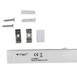 Corp de iluminat comercial T5, 16 W, Lungime 120 cm, 6400K, IP20, CIP Samsung