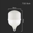 Bec led T120, E27/E40, putere 40W, 4000K Alb neutru