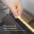 Banda led SMD2835, 10W/m, 24V, IP20, 6500K lumina rece, lungime 10 m