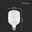 BEC LED T100 E27/E40 30W 4000K ALB NEUTRU
