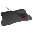 Set Mouse gaming cu fir si Mousepad, lumina led, Rezoluție 3200 dpi, USB 2.0
