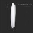 Plafoniera led, 3 culori lumina, diametru 500 mm, 3900 lm, 36W, 220-240VAC
