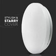 Plafoniera led, 3 culori lumina, diametru 300 mm, 1800 lm, 18 W, 220-240VAC, model stelute