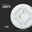 Plafoniera led, 3 culori lumina, diametru 350 mm, 2600 lm, 24 W, 220-240VAC, model stelute