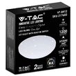 Plafoniera led, 3 culori lumina, diametru 255 mm, 1200 lm, 12 W, 220-240VAC, model stelute